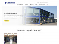lammerslogistik.de Webseite Vorschau