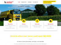 landhandel-niehues.de Webseite Vorschau
