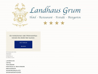 landhaus-grum.de Webseite Vorschau
