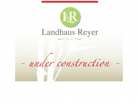 landhaus-reyer.de Webseite Vorschau