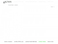 kosha.ch Webseite Vorschau