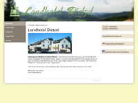 landhotel-dietzel.de Webseite Vorschau