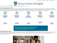 hornerschool.com Webseite Vorschau