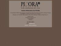 picora.de Webseite Vorschau