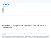 lehnert-hydraulik.de Webseite Vorschau