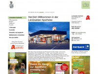 leineweber-apo.de Webseite Vorschau
