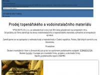 ypsilonplus.cz Webseite Vorschau