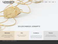 lennartz-goldschmiede.de Webseite Vorschau