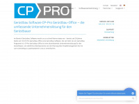 cp-pro.de Webseite Vorschau