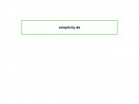 simplicity.de Webseite Vorschau