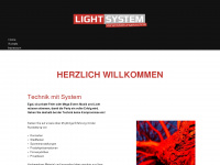 light-system.de Webseite Vorschau