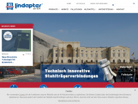 lindapter.com Webseite Vorschau