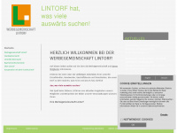 werbegemeinschaft-lintorf.de Webseite Vorschau