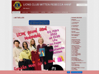 lionsclub-witten-rebecca-hanf.de Webseite Vorschau