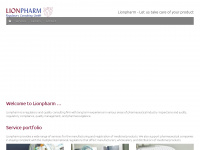 lionpharm.com Webseite Vorschau