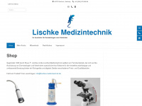 lischke-medizintechnik.de Webseite Vorschau