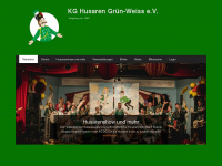 husaren-gruenweiss.de Webseite Vorschau