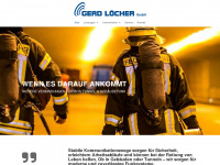 loecher-gmbh.de Webseite Vorschau