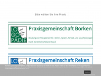 logopaedie-borken.de Webseite Vorschau