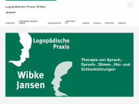logopaedie-jansen.de Webseite Vorschau