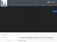 lorsbach-metallbau.de Webseite Vorschau