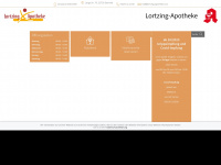 lortzing-apotheke.com Webseite Vorschau