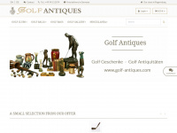 golf-antiques.com Webseite Vorschau