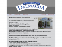 dalmacija-grill.de Webseite Vorschau