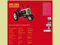 dorf-rock-rotation.de Webseite Vorschau