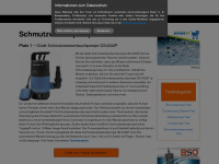 schmutzwasserpumpe.info Webseite Vorschau