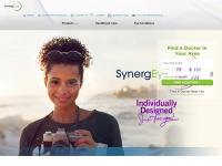synergeyes.com Webseite Vorschau