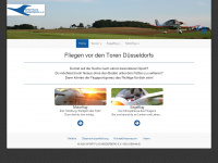 sportflug-niederberg.de Webseite Vorschau
