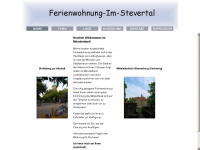 fewo-im-stevertal.de Webseite Vorschau
