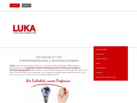 luka.com Webseite Vorschau