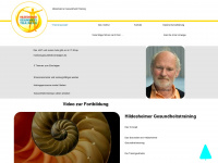 hildesheimer-gesundheitstraining.de Webseite Vorschau