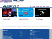 musikschule-bad-salzuflen.de Webseite Vorschau
