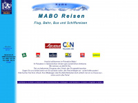 mabo-reisen.de Webseite Vorschau