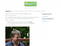 mac-it.de Webseite Vorschau