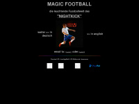 magic-football.com Webseite Vorschau