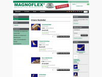 magnoflex.de Webseite Vorschau