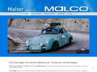 malco.de Webseite Vorschau