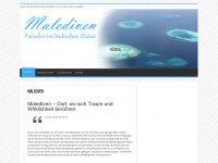 malediven-tours.de Webseite Vorschau