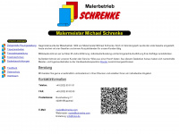 schrenke.com Webseite Vorschau