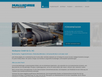 mallepree.com Webseite Vorschau
