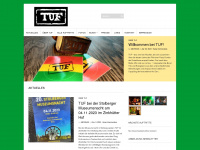 tuf-music.de Webseite Vorschau