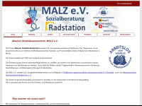 malz.de Webseite Vorschau