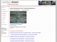 matthias-drewer.de Webseite Vorschau