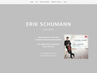 erikschumann.com Webseite Vorschau