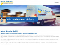 marcschmitz.de Webseite Vorschau