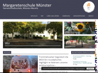 margaretenschule.de Webseite Vorschau